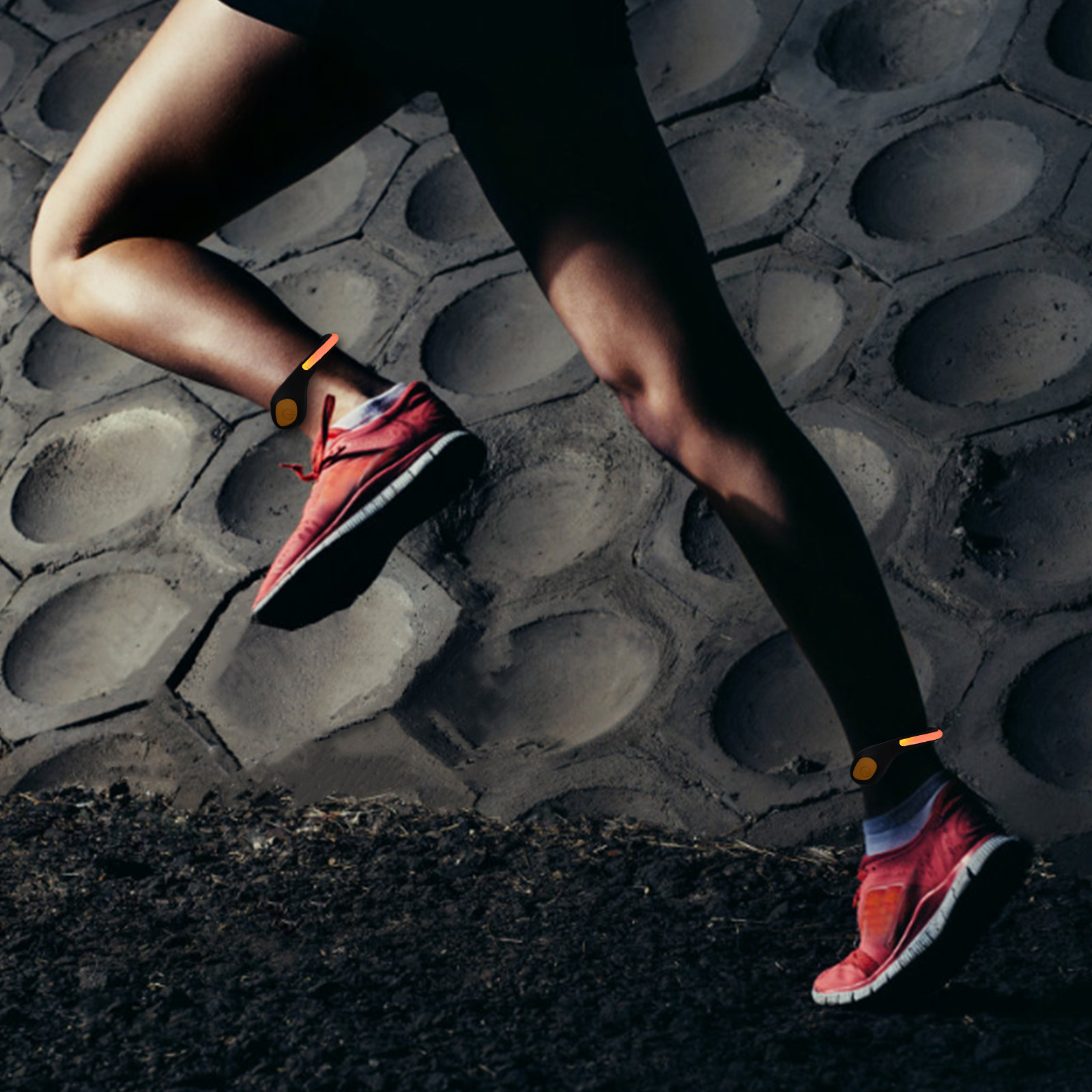 Reflective Night Running Shoes - 2 Pezzi Clip Luminose a LED