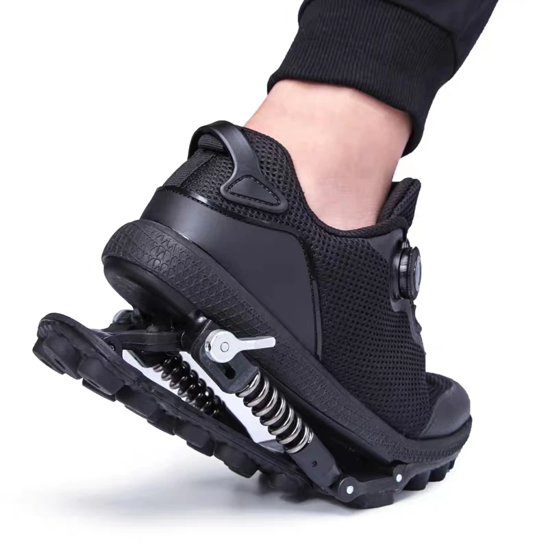 Running Shoes - Scarpe Meccaniche con Lacci a Molla