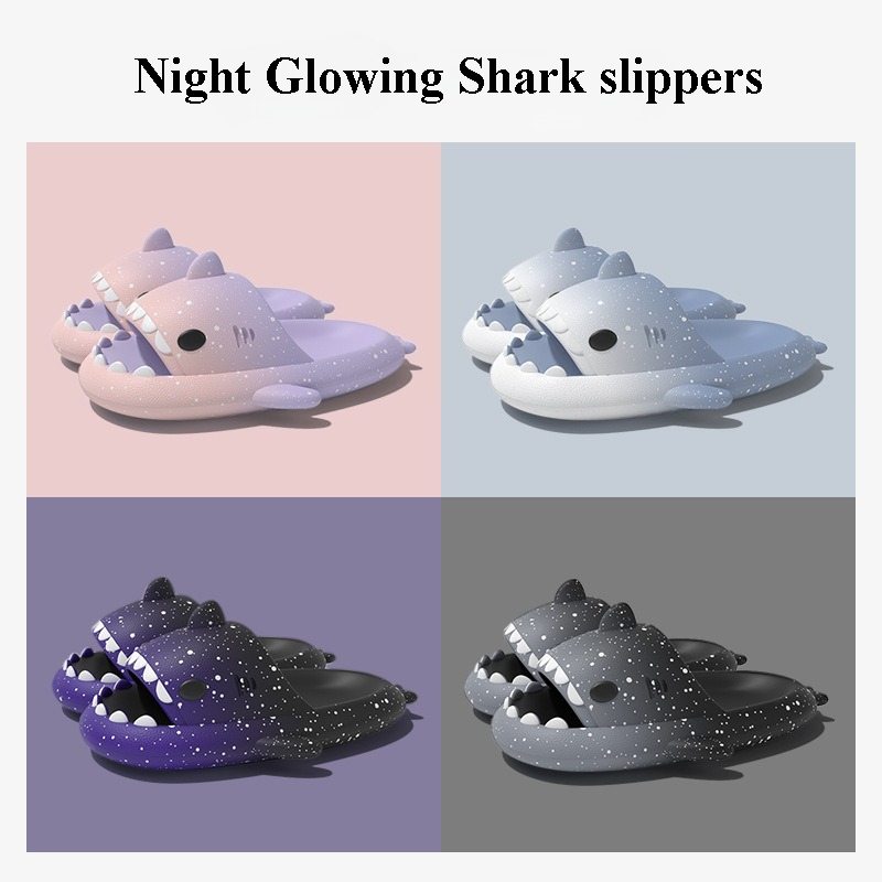 Men'S Shoes - Simpatiche pantofole di squalo cartone animato