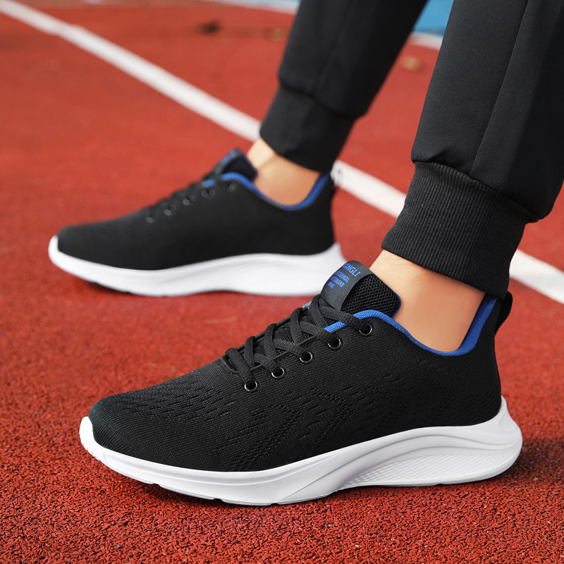 Knit Fabric Lace Up Sneakers - Nuove Scarpe da Uomo Sneaker Primavera