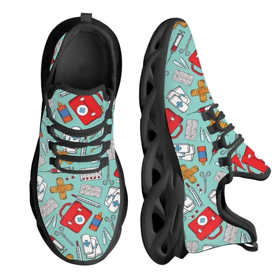 Scarpe da Corsa Femminili Pers - Knit Fabric Lace Up Sneakers recensione e prezzo