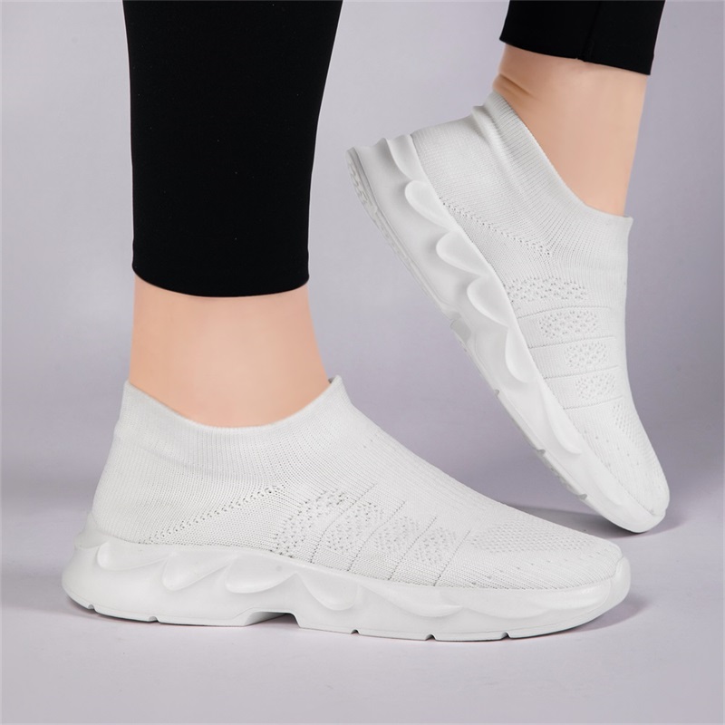 Scarpe da passeggio da donna i - Knit Fabric Lace Up Sneakers recensione e prezzo
